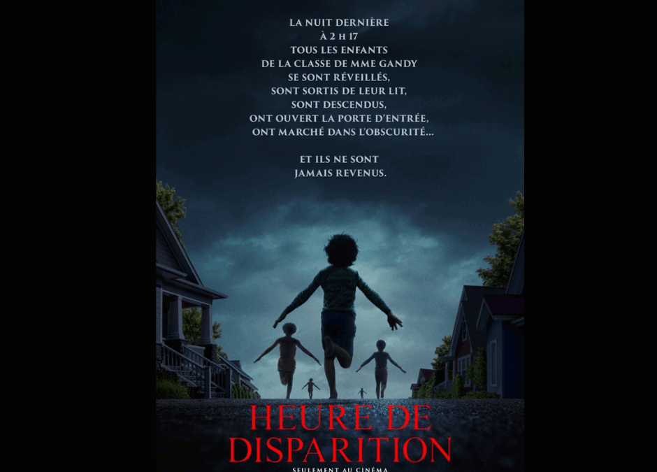 HEURE DE DISPARITION